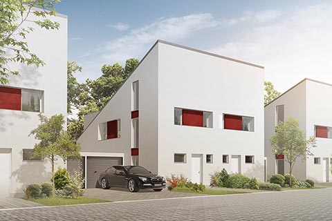Casa adosada nueva construcción en Dortmund